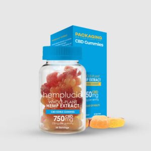 Cannabis CBD Gummies Paper Box